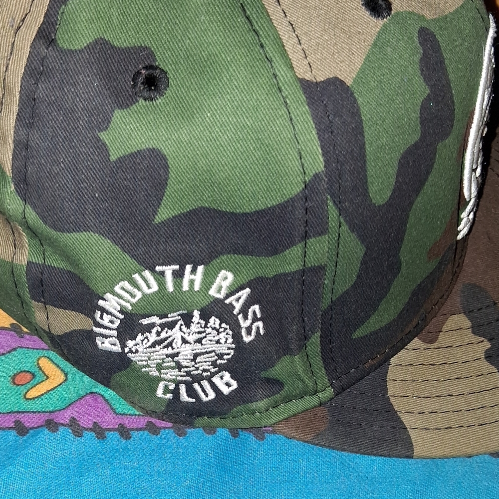 2012 New Era Billionaire Boys Club Vintage Camouflage Fitted Hat Camp Cap - Picture 2 of 4